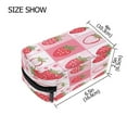 thumbnail image 3 of BZSMCE Makeup and Cosmetic Bag Women Simple Square Bag, 3 of 6