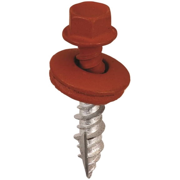 Acorn International SW-MW1BR250 Screw, #9 Thread, High-Low, Twin Lead Thread, Hex Drive, Self-Tapping, Type 17 Point