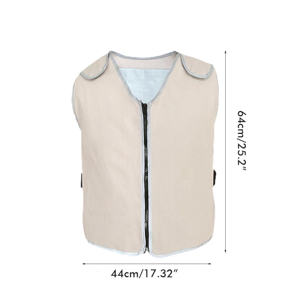Summer Cooling Vest Adjustable Ice Pack 