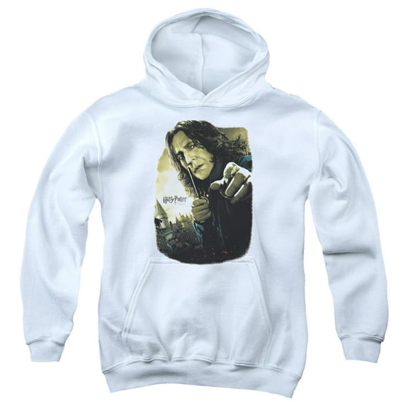 Harry Potter - Snape Poster - Youth Hooded Sweatshirt - Medium