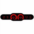 thumbnail image 2 of Intellitronix Universal Digital 6 Gauge LED Panel for Cars & Trucks DP10004 (Red), 2 of 4