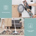 thumbnail image 6 of Multicolor Ethnic Mandala Pattern Kitchen Rugs Sets Of 3,Kitchen Runner Rugs Non Skid Washable,Decorative Kitchen Floor Mats for Kitchen,Sink,Laundry,17"x30"+ 17"x47" + 17"x59", 6 of 6