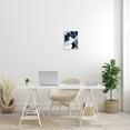 thumbnail image 2 of Stupell Industries Energetic Blue Indigo Line Abstraction Chaotic Shapes Industrial Painting White Framed Art Print Wall Art, 11 x 14, Design by Ethan Harper, 2 of 7