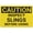 Warning Sign 4, variant on Caution Keep Clear Explosive Powered Tool In Use Sign for Business 8"x12" Rust Free Aluminum - UV Printed with 4 Pre-Drilled Holes, Durable Weatherproof, Explosive Tool Sign