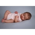 thumbnail image 2 of Realistic Reborn Baby Doll Full Body Silicone Waterproof 20 Inch Real Looking Lifelike Sleeping Newborn Baby Girl Dolls Loulou Life Like Toddler Washable Baby Doll, White, 2 of 4