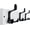 White, variant on Coat Rack Wall Mount,24" Solid Wood Coat Hooks Wall Mounted Coat Hanger,16" Hole to Hole,Heavy Duty Hook Rack Rail,4 Triple Hooks for Hanging Coats,Jacket,Clothes,Hat,Backpack