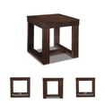 thumbnail image 5 of Signature Design by Ashley Watson End Table, Dark Brown Wood Finish Side Table with Plank Effect Top, 5 of 6
