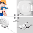 thumbnail image 1 of Retractable Clothesline, Clothesline Indoor and Outdoor Laundry Line Double Clothesline, 60 Inches, 1 of 8