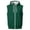 Green, variant on EANJE Men's Hooded Sleeveless Zip Vest Casual Drawstring Regular Fit Hood Knit Multi Color Layering Tops With Pockets Dark Green M