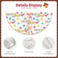 thumbnail image 3 of Disketp Happy Easter Christmas Tree Skirt, Christmas Tree Decorations, Christmas Decor, Tree Mat Decoration(30-48IN)-48", 3 of 6