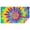 Colorful Rainbow Tie-1, variant on Colorful Tie Dye Mandala Pattern Rectangle Tablecloth 60"x84",Waterproof Polyester Rectangle Table Cloth, Wipeable Spillproof Polyester Tablecloth for Dining, Camping, Indoor and Outdoor