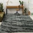 thumbnail image 5 of Ultrug Fluffy Shag Rug Bedroom Area Rugs for Living Room Nursery Plush Soft Carpet Home Decor,6'x9',Black, 5 of 7