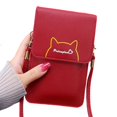 thumbnail image 4 of AMERTEER Woman‘s Crossbody Bags with Large Capacity Transparent Window Design for Outdoor School Office Commute, 4 of 4