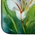 thumbnail image 4 of Carolines Treasures DAC1711DDM 21 x 14 in. Unisex Utah Sego Lilies in Watercolor Dish Drying Mat, 4 of 5