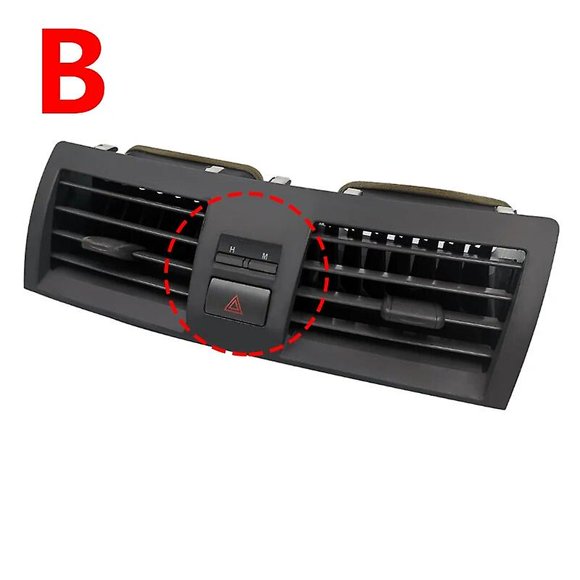 Center A/C Air Conditioning Trim Insert Socket Panel Grill Cover Car Accessories For Toyota Camry Dash 2007-2013 8433206100~7493