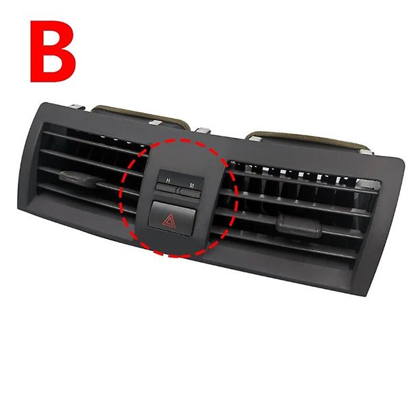 Center A/C Air Conditioning Trim Insert Socket Panel Grill Cover Car Accessories For Toyota Camry Dash 2007-2013 8433206100~7493