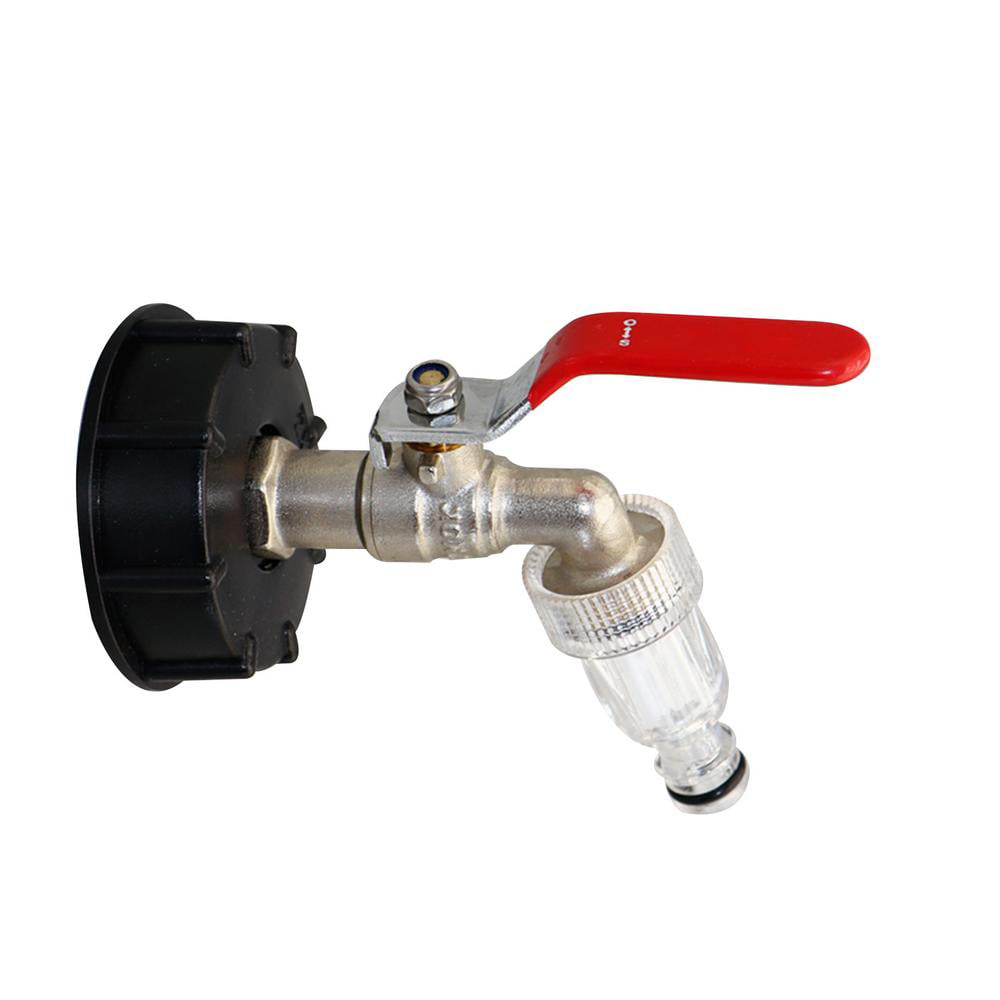 recuperator pvc hose fitting Brass tap adaptor tank 1000 l water 