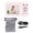 Pink, variant on Yajisi Digital Camera 64MP 4K 2.4 Inch Screen Anti Shake AF Autofocus 18x Digital Zoom Camera for Travel Party Graduation Wedding Black