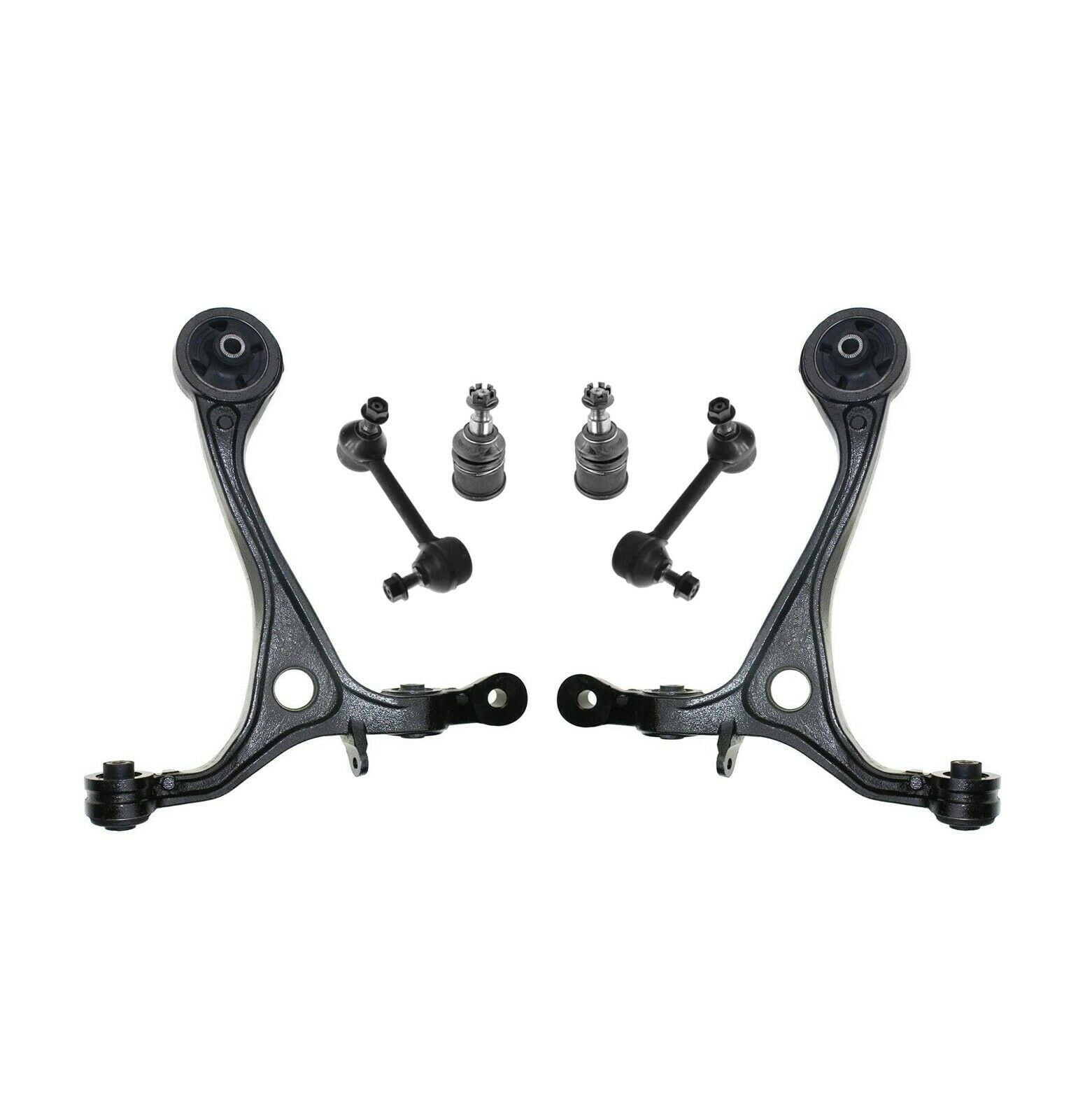 Kit 6 Pc Lower Control Arm Ball Joints Sway Bar Links Complete Suspension