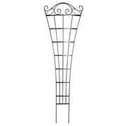 Panacea Romantic Garden Trellis, Black, 84.5"H, Pack of 5