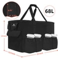 thumbnail image 3 of Bolsa de entrega de alimentos MATEIN XXL 68L, resistente al agua, negra, 3 of 9