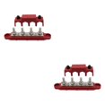 thumbnail image 1 of mmirethe 1/2/3/5 Heavy-Duty Power Distribution Block with Cover Boats Red M8 2PCS, 1 of 1