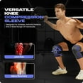 thumbnail image 4 of Special Essentials 2 Pack Knee Braces for Men and Women - Compression Sleeves for Pain Relief, Support for Meniscus Tears, ACL, and Arthritis - Effective for Gym and Weightlifting, 4 of 8
