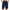 Navy, variant on ShomPort Women's Elastic Waist Sports Shorts with Pockets Summer Soft Solid Color Long Jogging Shorts