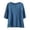 Blue, variant on Womens T Shirts, Embroidered Weekend Tee for Women Ethnic Style Summer Short Sleeve Top Comfort Everyday Wear Red L