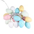thumbnail image 4 of Colorful 20 LEDs Easter Egg Design String Lights USB String Lamp Plastic Egg Light Gift for Home Bedroom Living Room, 4 of 6