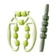 thumbnail image 2 of 2 piezas de rodillos de masaje para piernas, rodillo muscular manual de mano para esculpir el cuerpo. verde, 2 of 9