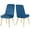 B-Blue-High Back, variant on Kithkasa High Back Velvet Dining Chairs for Dining Room,Gold Legs,Set of 2,Gray