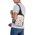 thumbnail image 5 of Rocae Cute Squirrel for Lightweight Chest Bag Dual Pocket, Waterproof Crossbody Sling Bag for Men and Women, 5 of 8