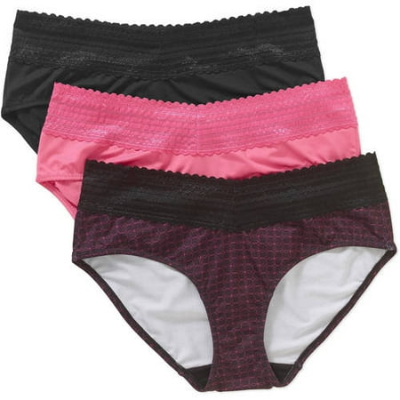Blissful Benefits by Warner's® Women's No Muffin Top w/ Lace Hipster (Best No Show Underwear)