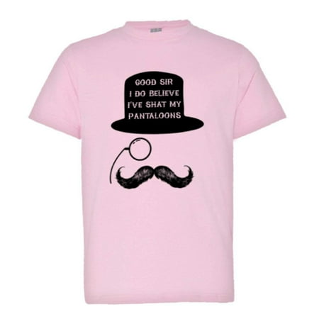 Sir Topham Hat - PleaseMeTees™ Youth Sir I Shat My Pantaloons Hat Glasses Pooped HQ Tee