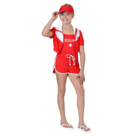 Girl's Lifeguard Costume