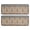 Orange Geometric Diamond, variant on Kitchen Rugs Sets Of 2,Orange Geometric Diamond Cross Pattern Anti Fatigue Kitchen Mat Rugs Non Slip Washable,Decorative Kitchen Floor Mats for Kitchen,Sink,Laundry,17"x47" 17"x47"