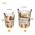 thumbnail image 4 of Uemuo Autumn In The Forest Pattern Circular Laundry Hamper Basket with handles,Collapsible laundry basket,Large capacity laundry hamper,Laundry Organizer-Small, 4 of 8