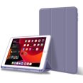thumbnail image 1 of Case for iPad 9th Generation (2021) / 8th Generation (2020) / 7th Generation (2019) 10.2 Inch case with Pencil Holder, Soft TPU Back Cover Smart Auto Sleep/Wake for iPad 10.2 case, Purple, 1 of 7