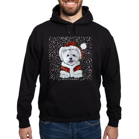 CafePress - Santas Westie Helper Hoodie - Pullover Hoodie, Classic, Comfortable Hooded Sweatshirt