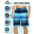 thumbnail image 2 of Kanu Surf Men's Swim Trunks - 2 Pack UPF 50+ Quick Dry Flex Bathing Suit, 9" Inseam (S-XXL), 2 of 5