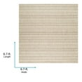thumbnail image 5 of Livabliss Outdoor Rugs, 7ft Round Eagean Global Light Beige Square Area Rug for Patio, Porch, Deck, Backyard, Waterproof Indoor Outdoor Carpet (6'7" x 6'7"), 5 of 7