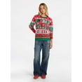 thumbnail image 2 of No Boundaries Christmas Sweater, Lightweight, Women's, 2 of 5
