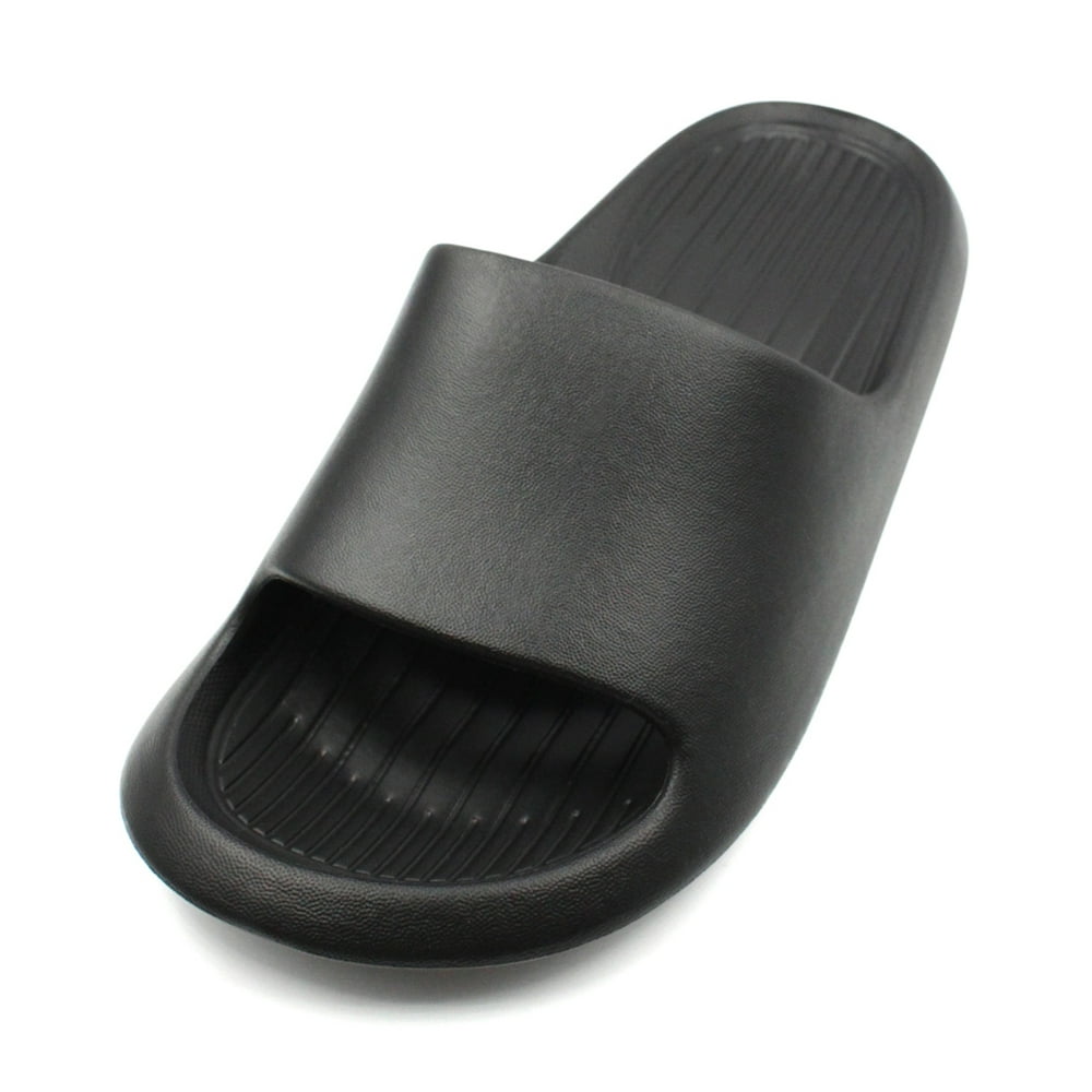 SLM SLM Men's Slide Cushion Sport Sandals Pool Slide On Shoes Flip