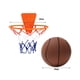thumbnail image 5 of Baloncesto silencioso con aro de juguete, portátil, sin sonido, ligero, para niños Café Tamaño 7, 5 of 9
