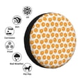 thumbnail image 4 of Rateoe Ping-Pong Table Tennis Racket Pattern Tire Cover Wheel Protectors Weatherproof Wheel Covers Universal Fit for Trailer Rv SUV Truck Camper Travel Trailers Accessories-14 inch, 4 of 6