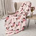thumbnail image 3 of Disketp Dachshund Dog Heart Cozy Flannel Fleece Throw Blanket: Has a velvety texture for All Seasons - Perfect for Women, Men, & Kids"40"x30", 3 of 6