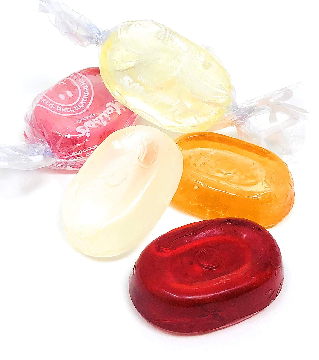 Matlow's Assorted Fruits Hard Candy Kosher Wrapped from England (grape, cherry, lime, lemon and