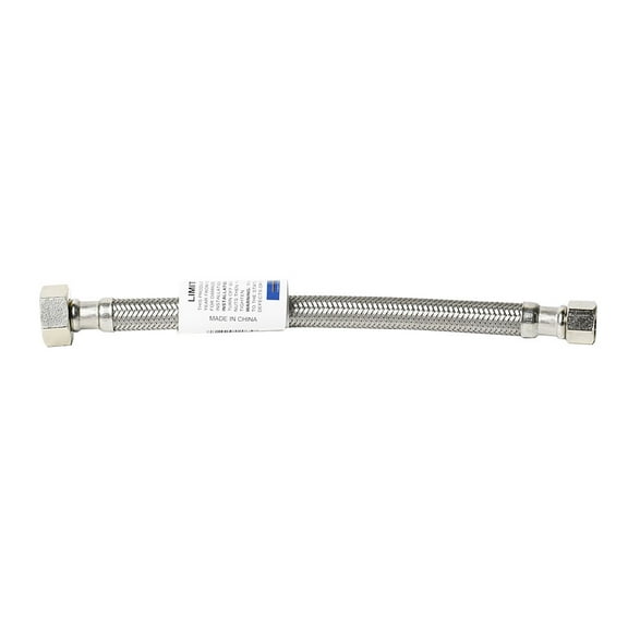 Thrifco 4401446 3/8 Inch Comp x 1/2 Inch FIP x 48 Inch Long Stainless Steel Faucet Riser
