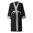 thumbnail image 6 of TAIAOJING Women's Long Sleeve Nursing Dresses Maternity Nursing Robe Delivery Nightgowns Hospital Breastfeeding Gown, 6 of 9